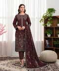 Luxury Lawn Bana Dora Embroidered Suit 2026 | Vol-211 | Shade A-01