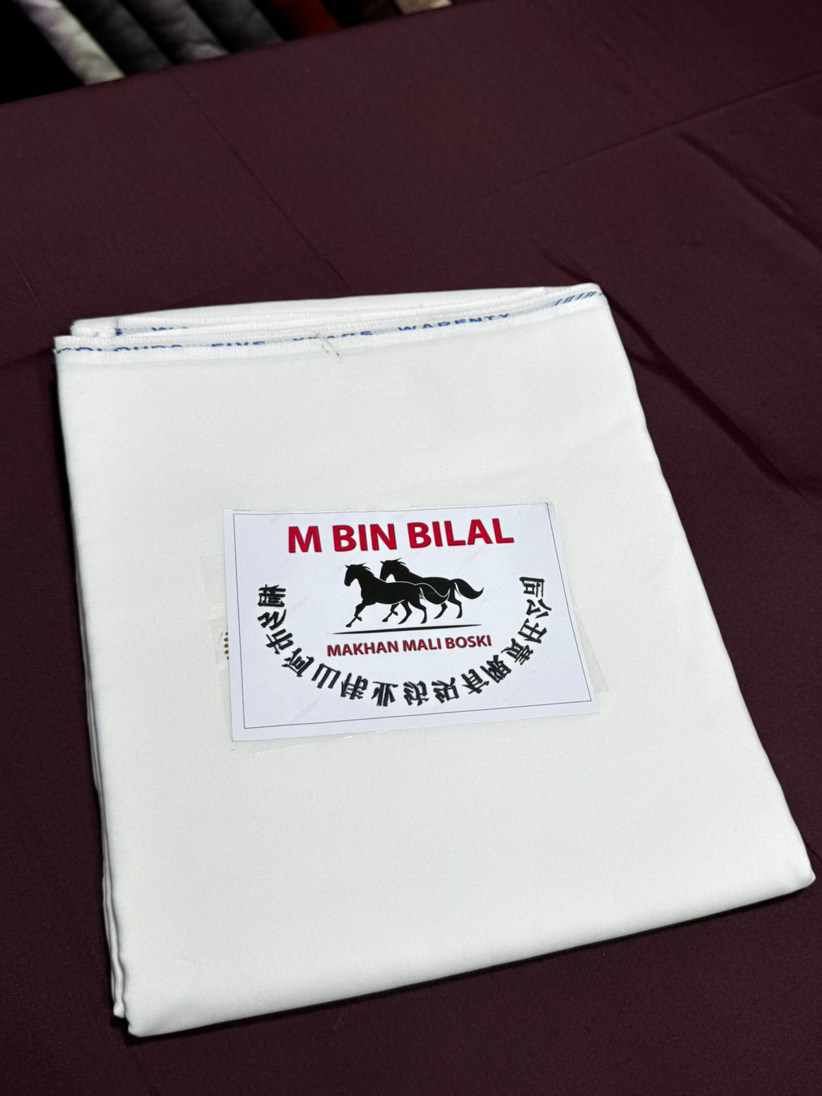 Premium Wash N Wear Boski (Off White)